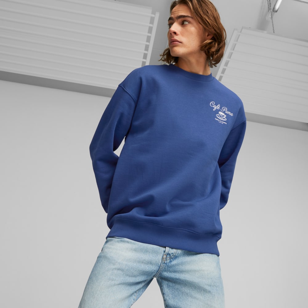 Image Puma CLASSICS CAFE PUMA Men's Sweatshirt #1