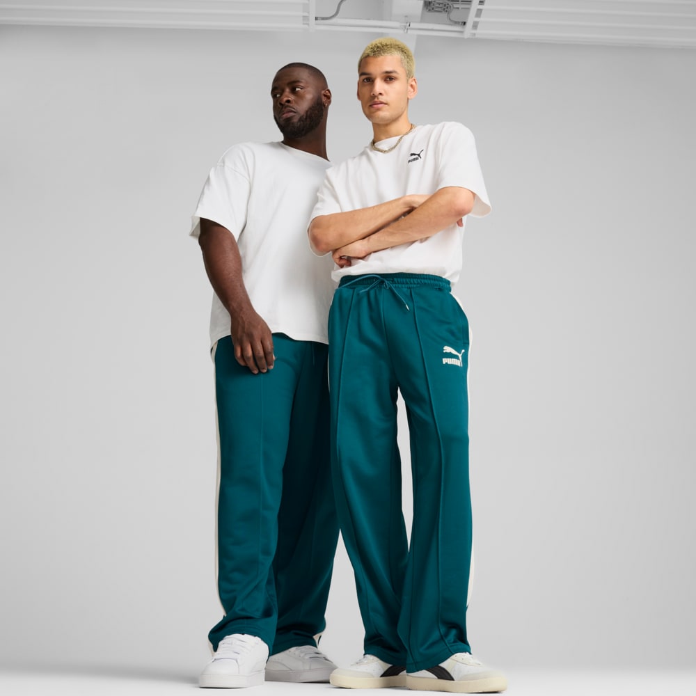 Изображение Puma Брюки ICONIC T7 Men's Track Pants #1: Cold Green