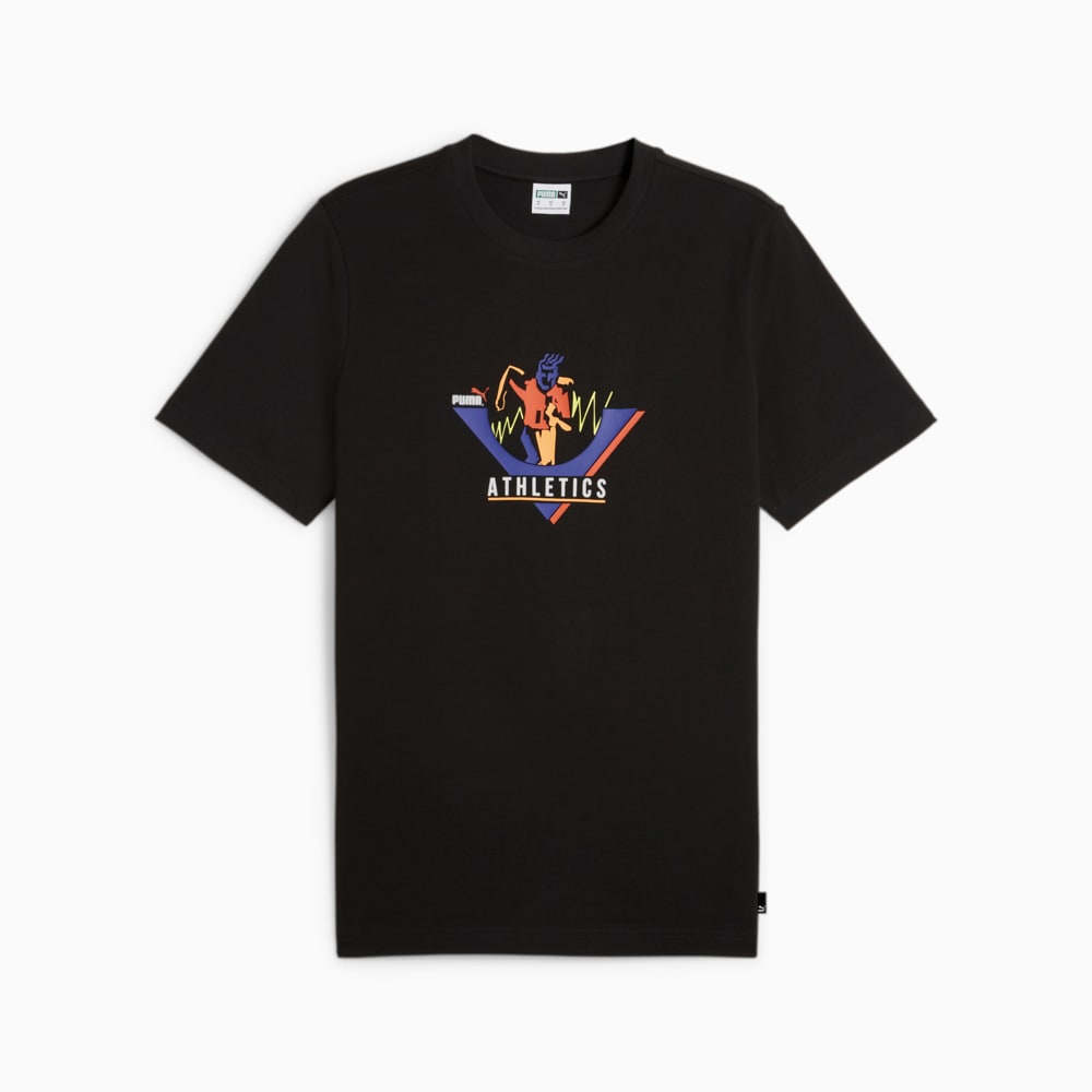 Image PUMA Camiseta Graphics PUMA Athletics Masculina #0