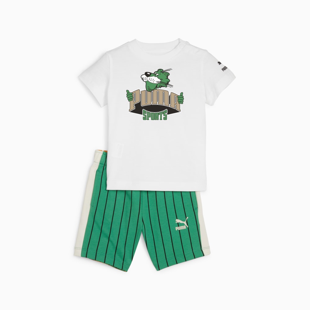 Изображение Puma Детский спортивный костюм MINICATS FANBASE Toddlers' Set #1: Puma White