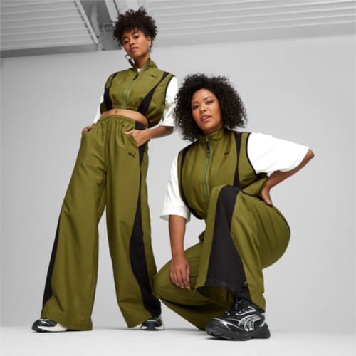 Puma con top fiocco grige