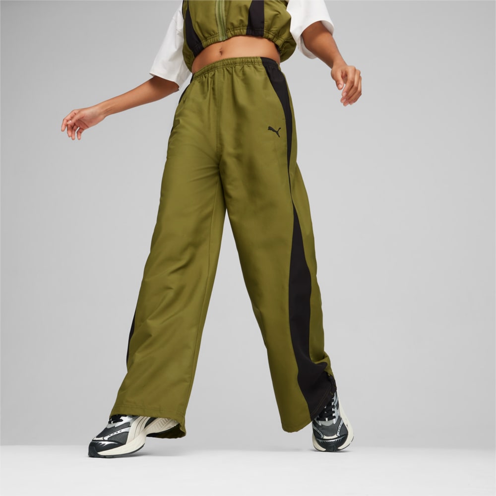 Puma dare green top