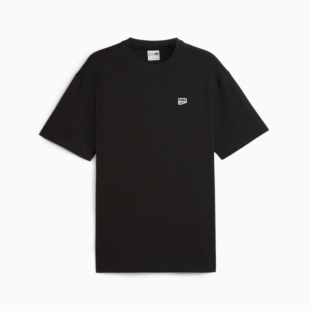 Зображення Puma Футболка DOWNTOWN Badge Men's Tee #1: Puma Black