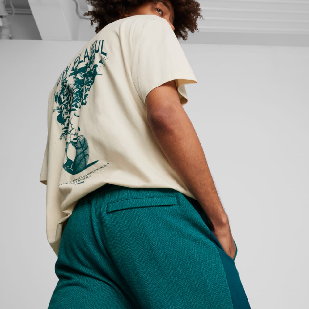 Зображення Puma Штани T7 Relaxed Track Pants Men #2: Cold Green
