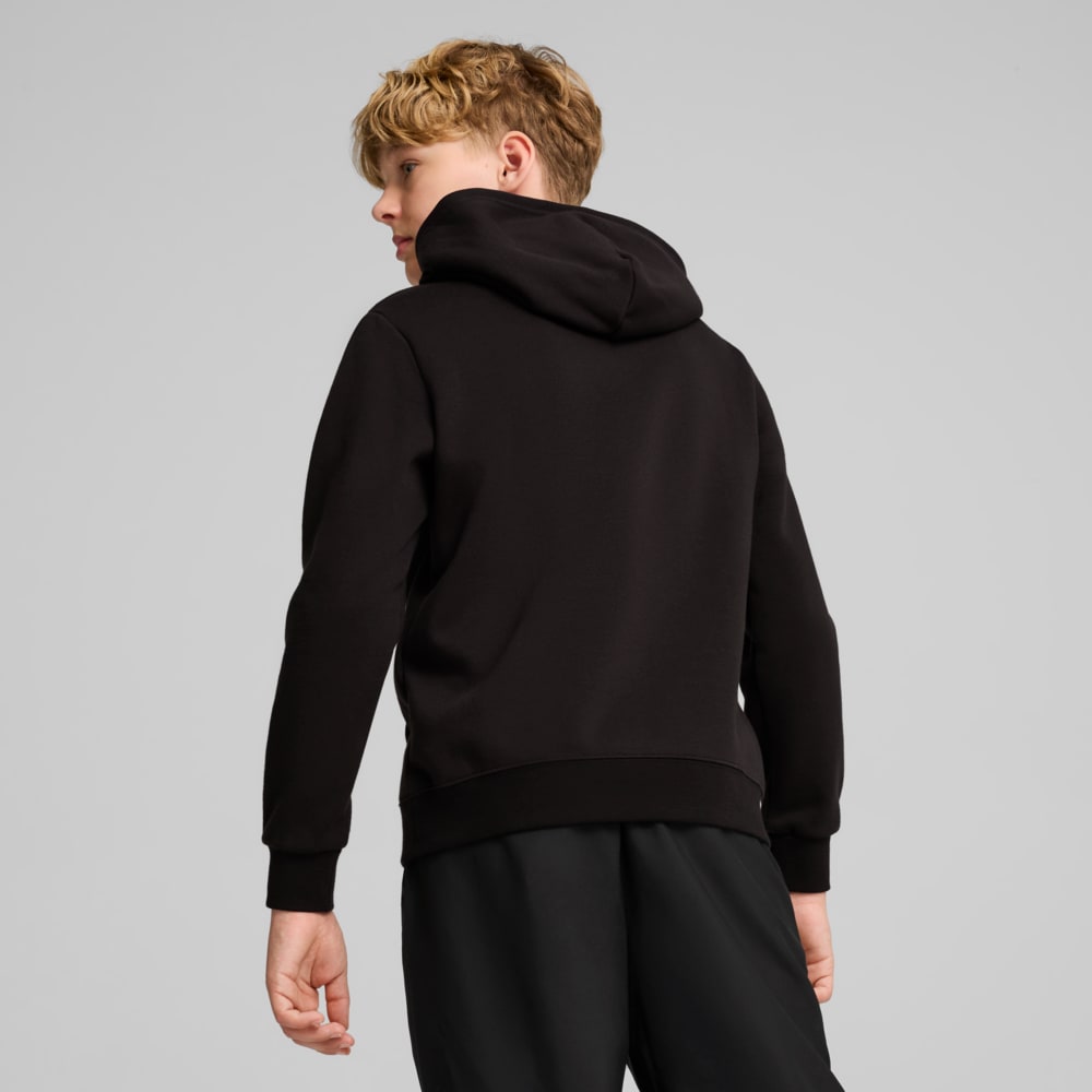 Изображение Puma Детское худи Martian Sunset Hoodie Youth #2: Puma Black