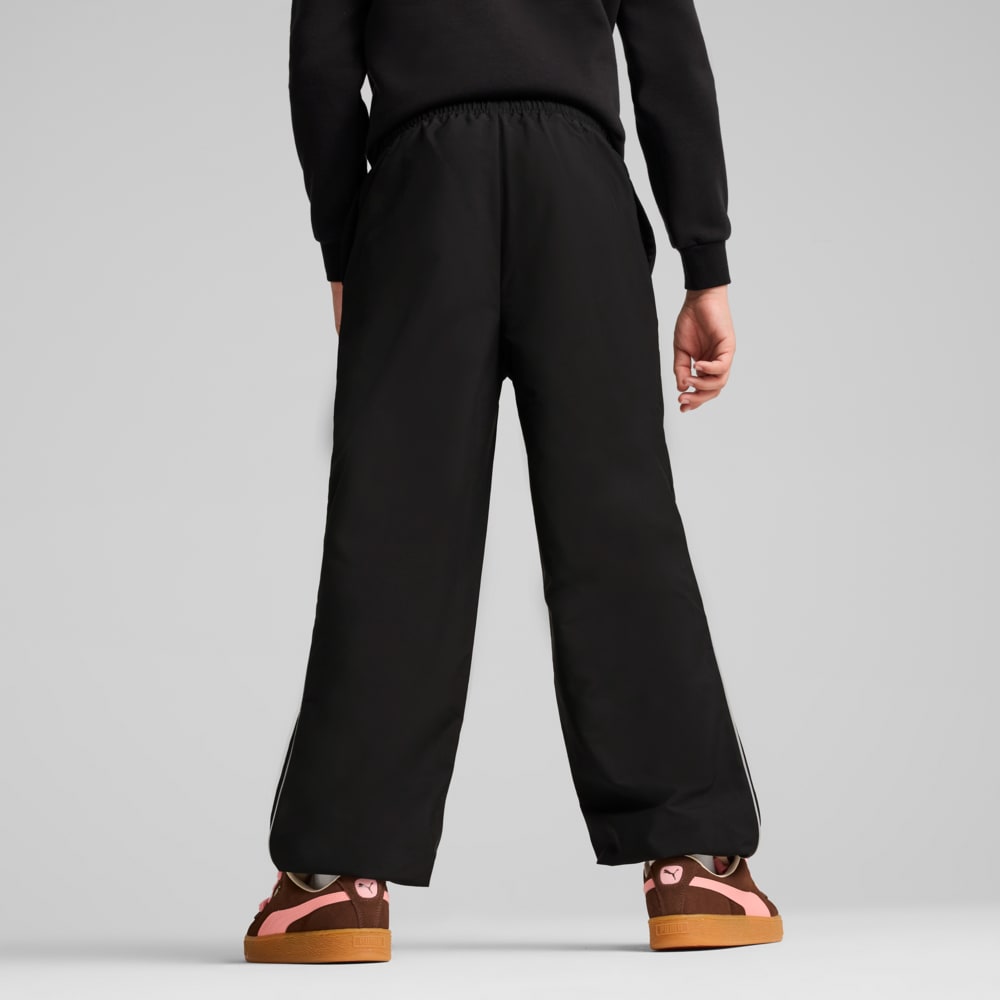 Изображение Puma Детские брюки Martian Sunset Woven Pants Youth #2: Puma Black