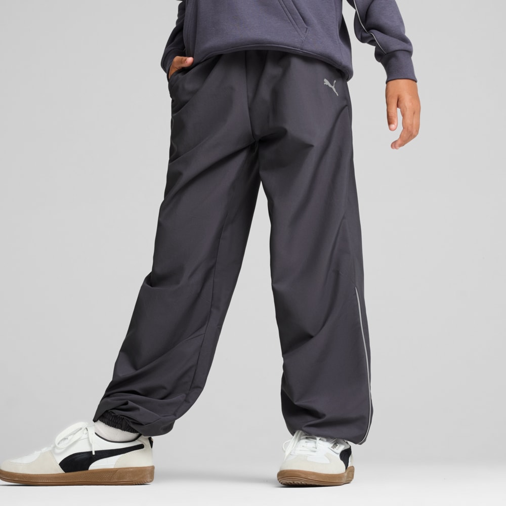 Зображення Puma Дитячі штани Martian Sunset Woven Pants Youth #1: Galactic Gray