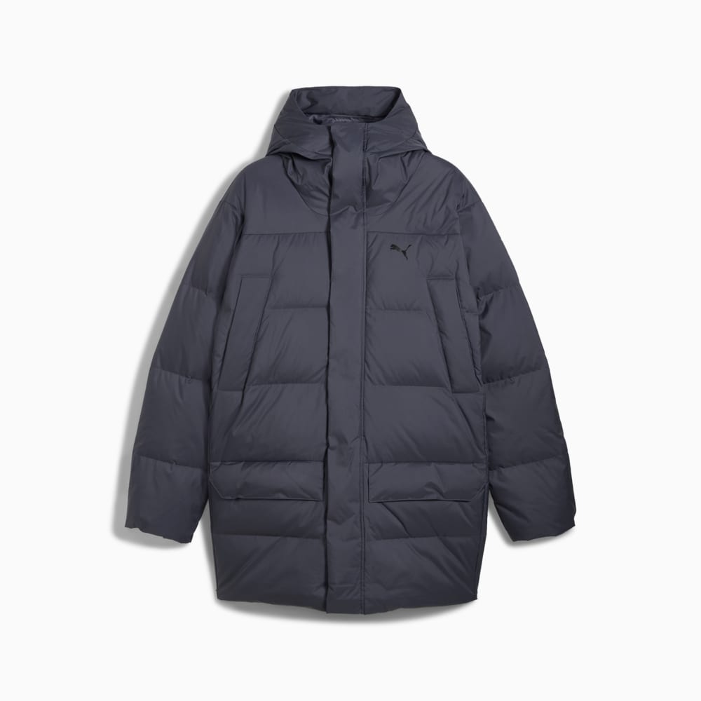 Grey down parka deals