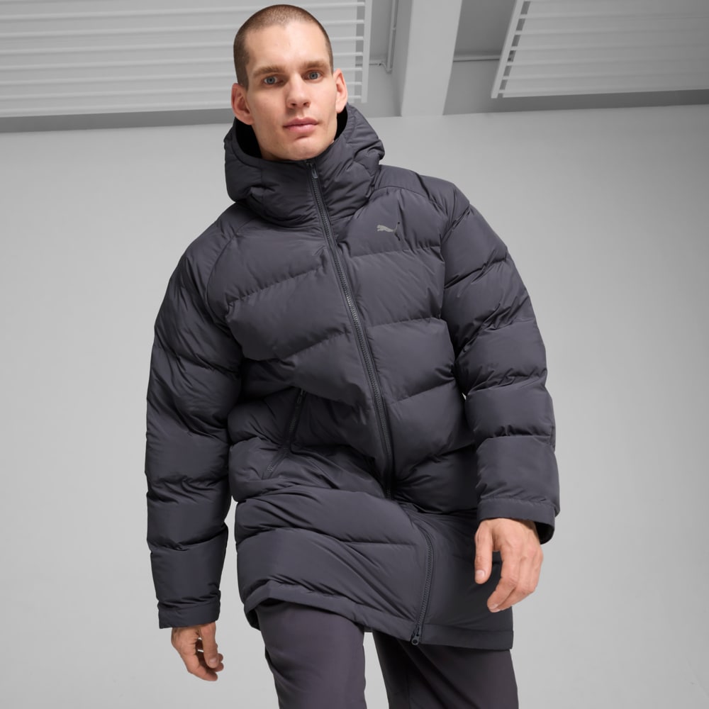 Monomaterial Parka Men