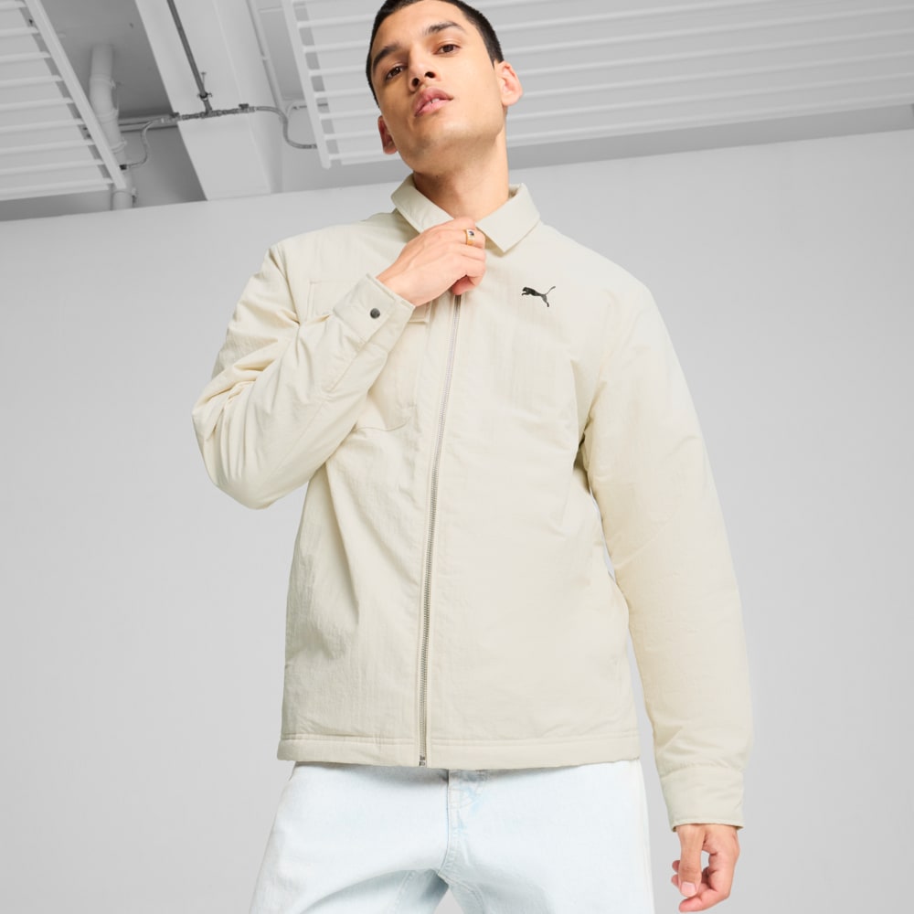 Изображение Puma Куртка-рубашка Transeasonal Shirt Men #1: Alpine Snow