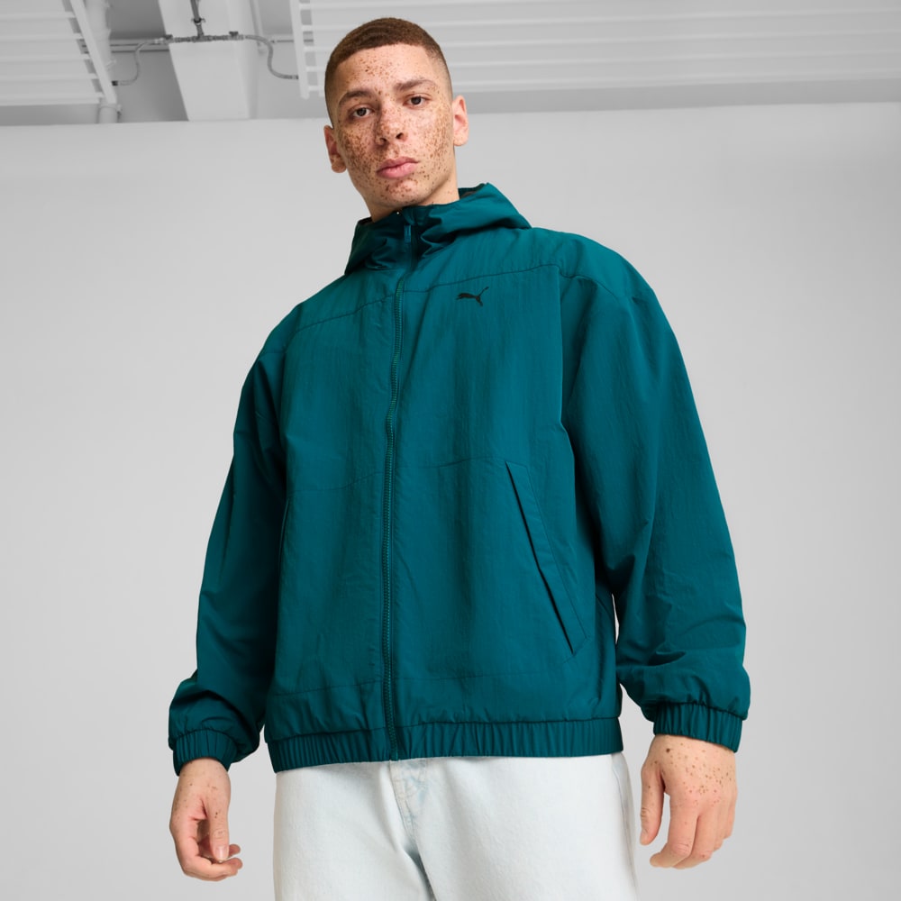 Зображення Puma Вітрівка Reversible Windbreaker Men #1: Cold Green