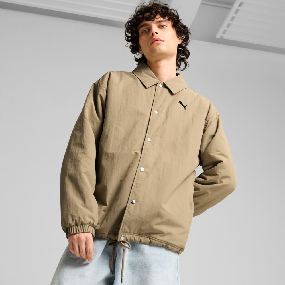 Imagen PUMA Chaqueta con cuello camisero para hombre #1