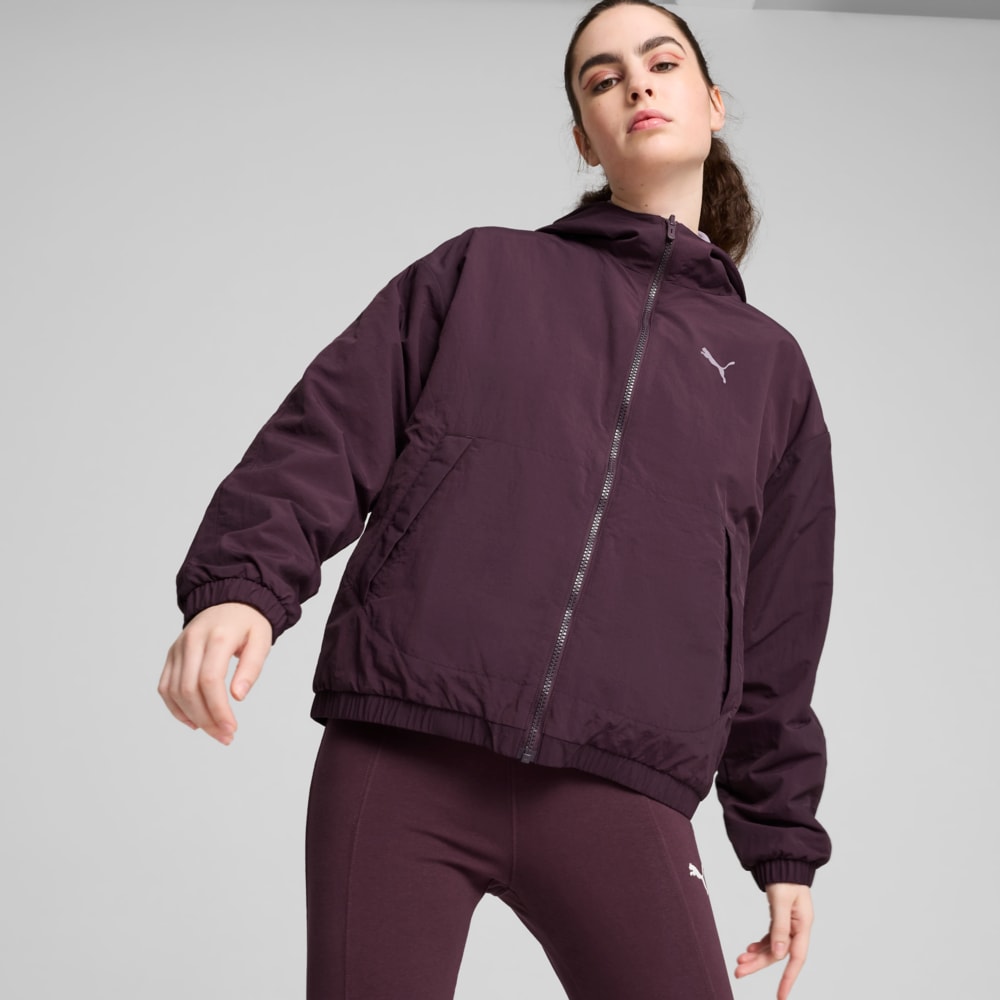 Изображение Puma Ветровка Reversible Windbreaker Women #1: Midnight Plum