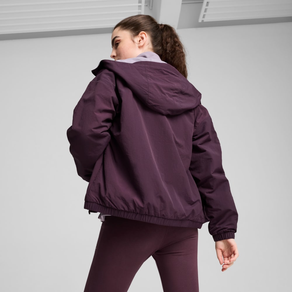 Изображение Puma Ветровка Reversible Windbreaker Women #2: Midnight Plum