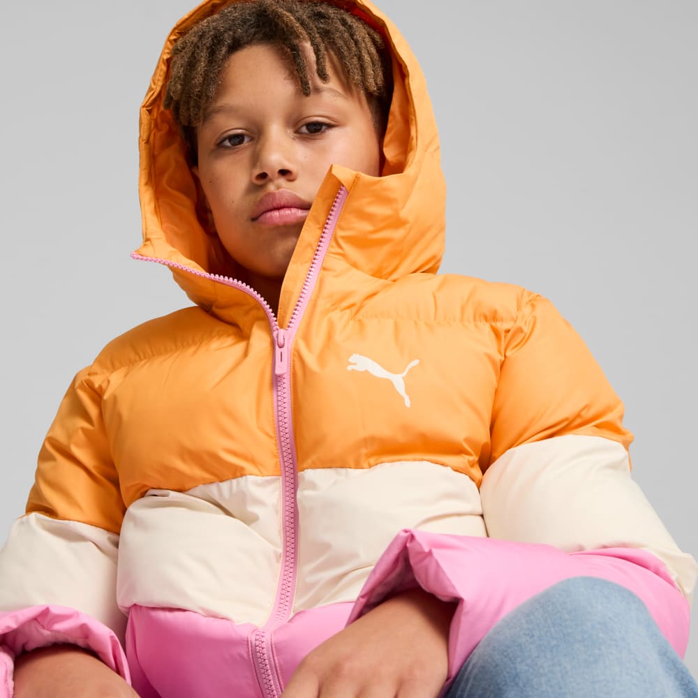 Poly Hooded Puffer Jacket Youth