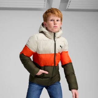 Зображення Puma Дитяча куртка Poly Hooded Puffer Jacket Youth
