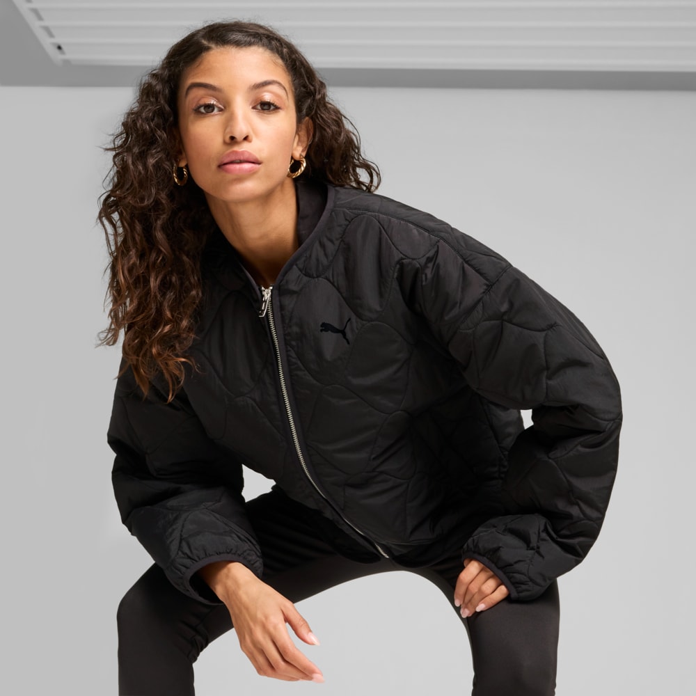 Изображение Puma Куртка Liner Jacket Women #1: Puma Black