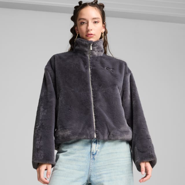 Imagen PUMA Chaqueta de forro polar suave para mujer