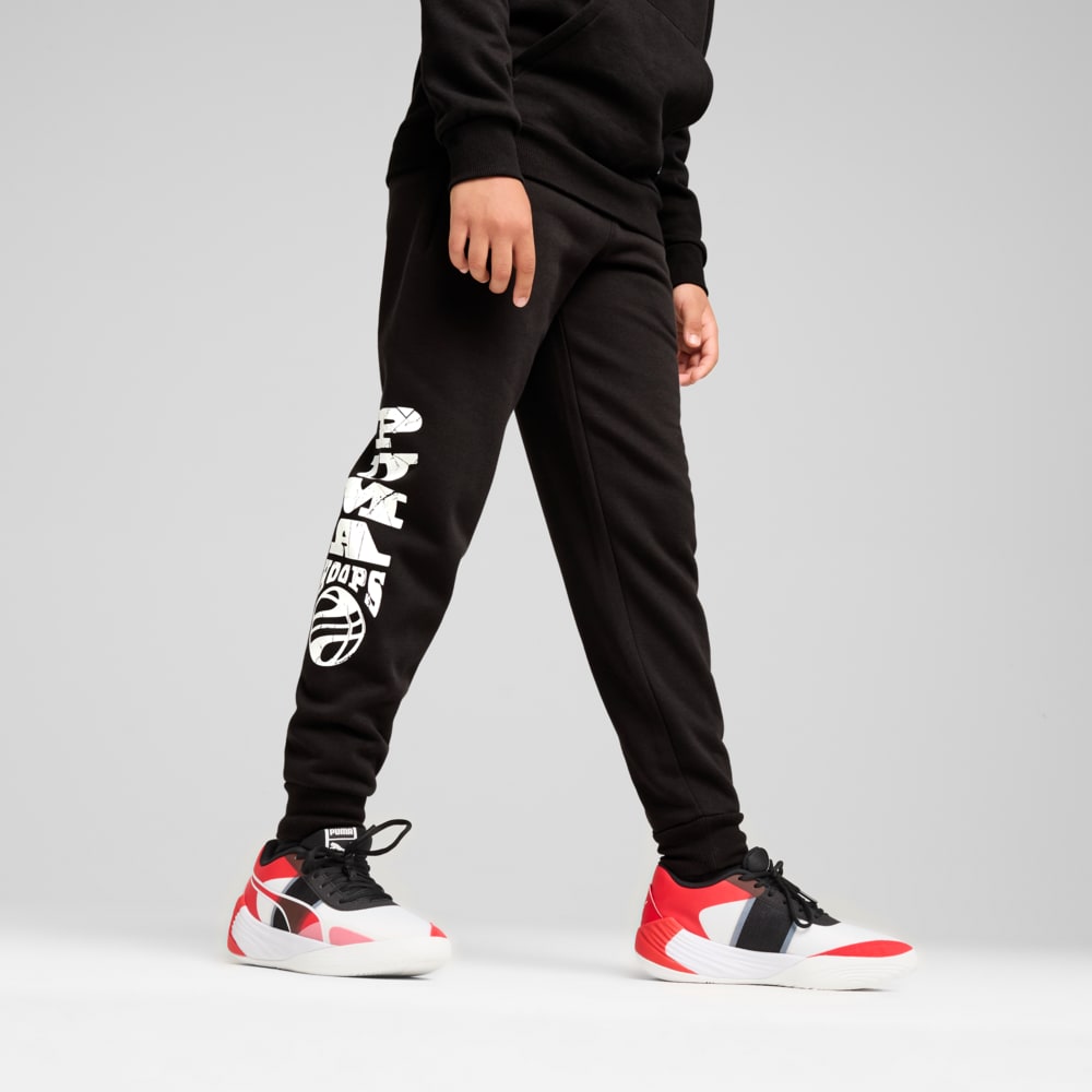 Зображення Puma Дитячі штани Basketball Blueprint Pants Youth #1: Puma Black