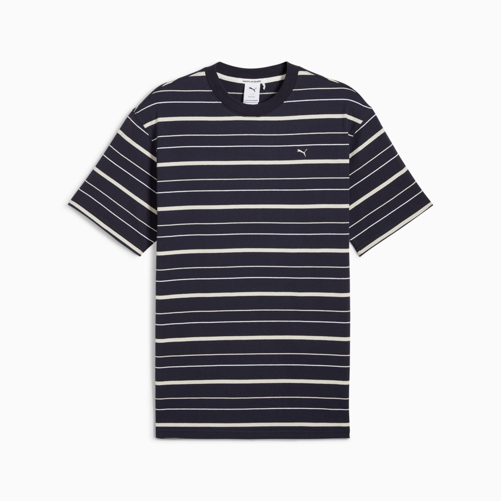 Remera Rayada Mmq para Hombre Azul Puma