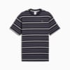 Изображение Puma Футболка MMQ Striped Tee Men #6: new navy