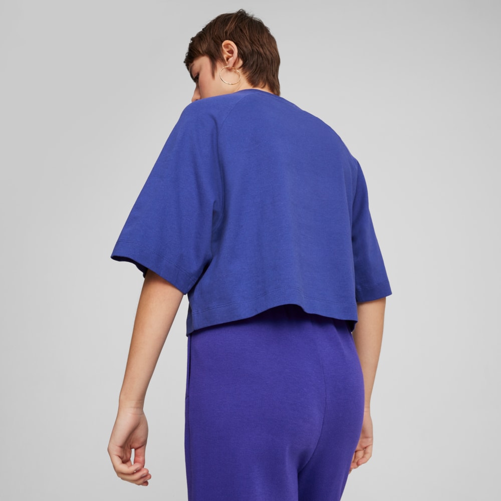 Зображення Puma Футболка CLASSICS + Oversized Tee Women #2: Lapis Lazuli