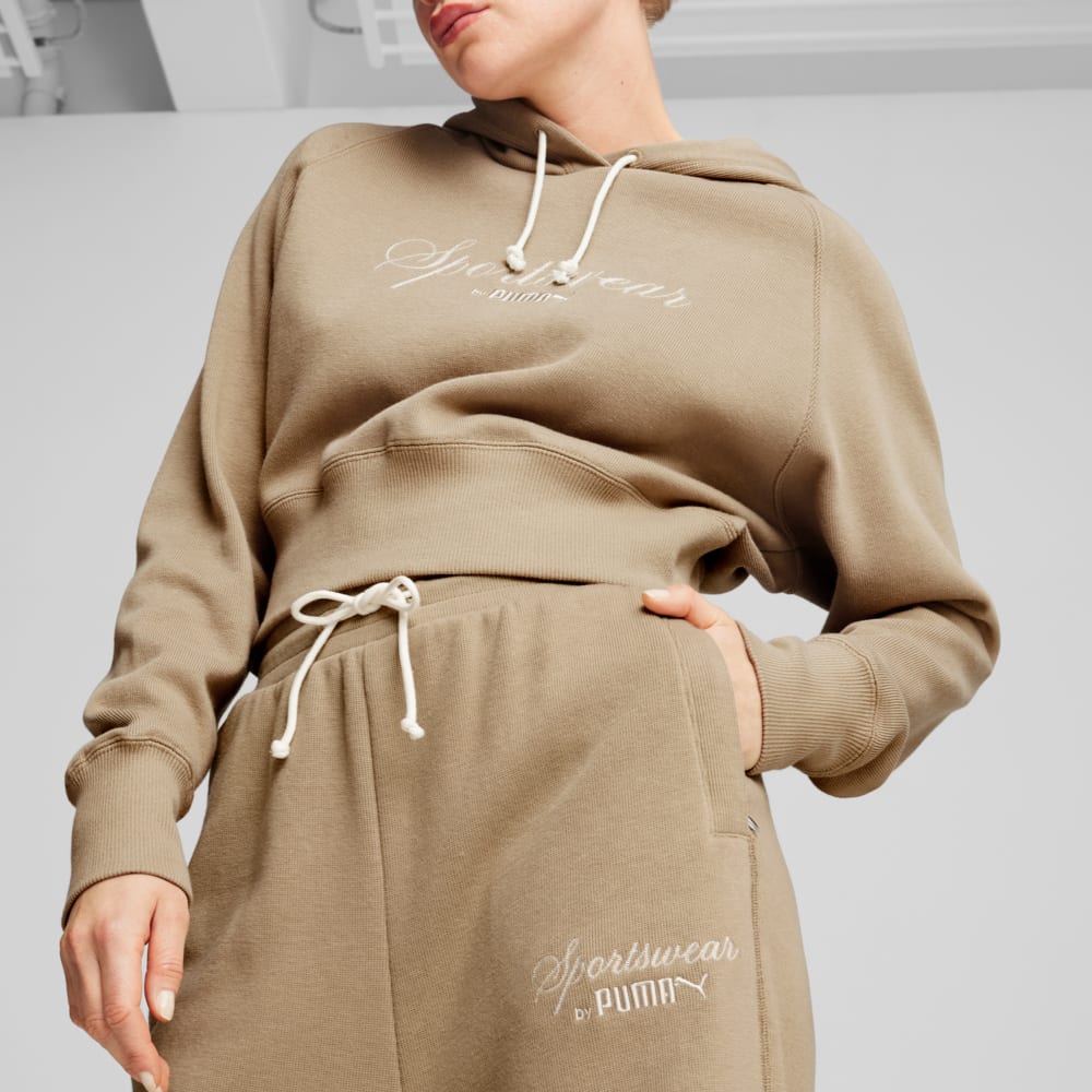 Imagen PUMA Pantalones CLASSICS+ Relaxed para mujer #2