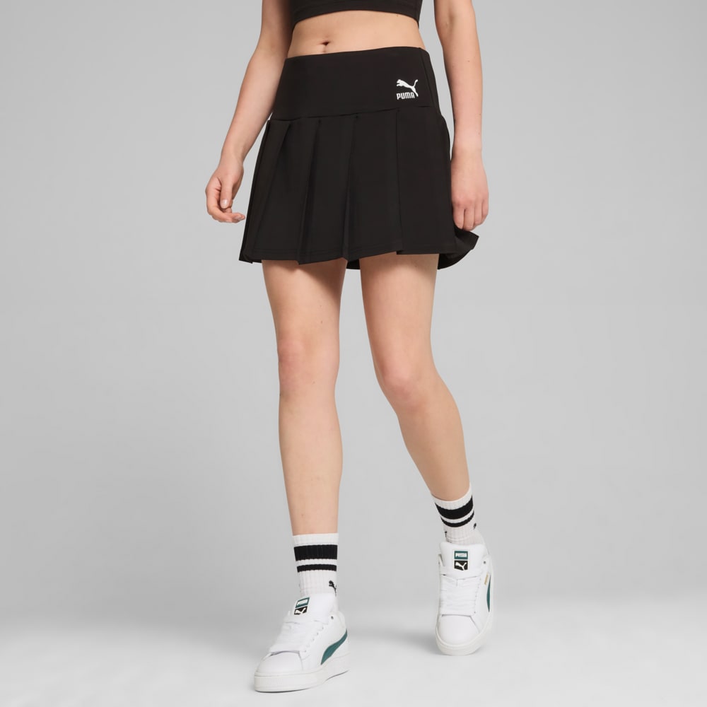 Image PUMA Mini Saia CLASSICS Pleated Feminina #1