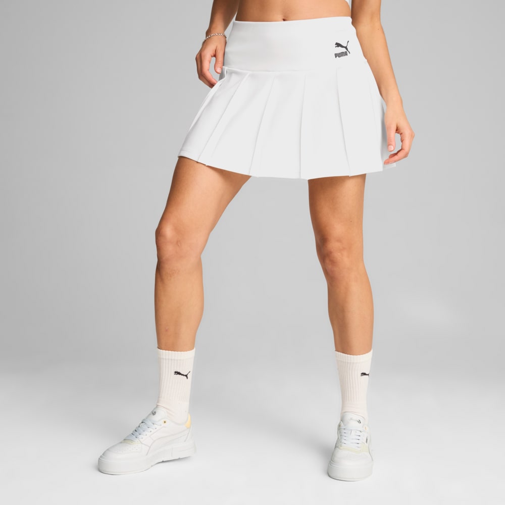 Image PUMA Mini Saia CLASSICS Pleated Feminina #1
