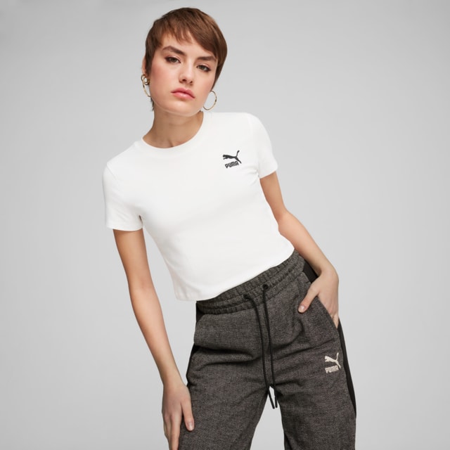 Camiseta CLASSICS croptop para mujer