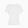 Изображение Puma Футболка CLASSICS Ribbed Slim Tee Women #2: Puma White