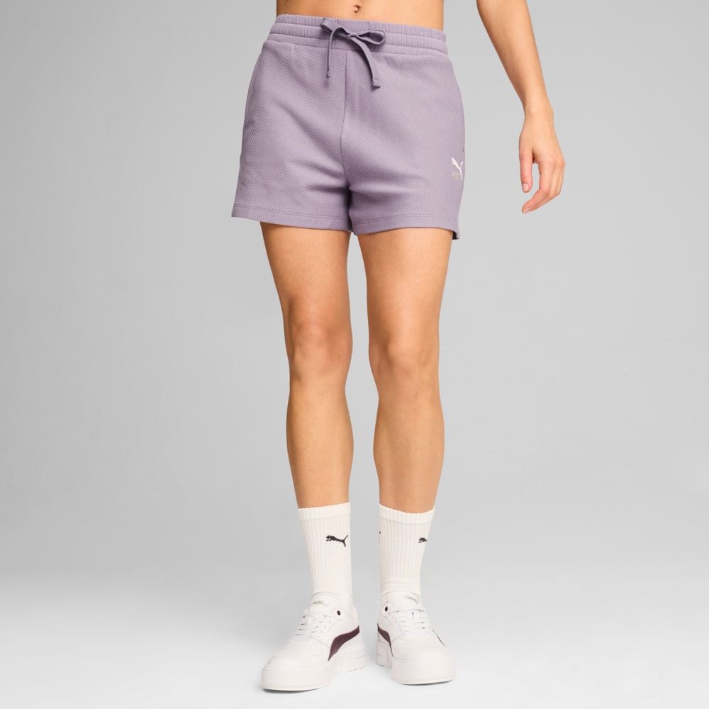 Imagen PUMA Shorts en rib para mujer CLASSICS #1