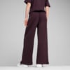 Зображення Puma Штани CLASSICS Ribbed Relaxed Pants Women #4: Midnight Plum