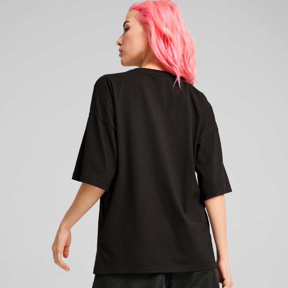 Зображення Puma Футболка DARE TO Oversized Cut-out Tee Women #2: Puma Black