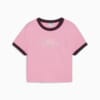 Imagen PUMA Polera DOWNTOWN Graphic Baby para mujer #4