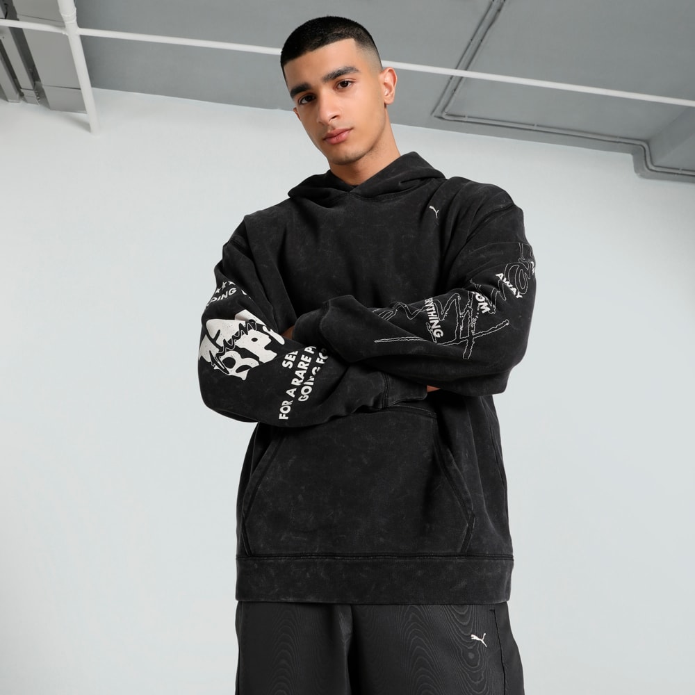 Зображення Puma Худі UNTERGRUND Oversized Hoodie #1: Puma Black