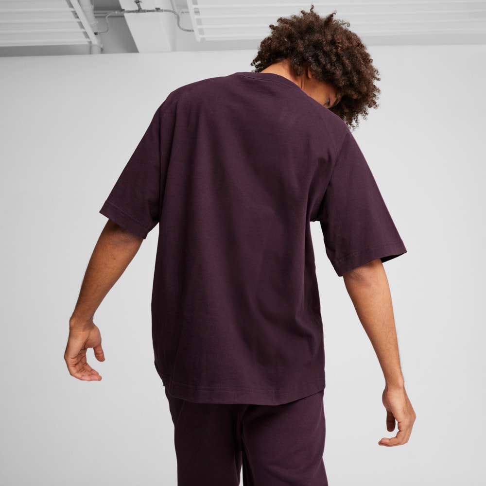 Зображення Puma Футболка CLASSICS+ Oversized Tee Men #2: Midnight Plum