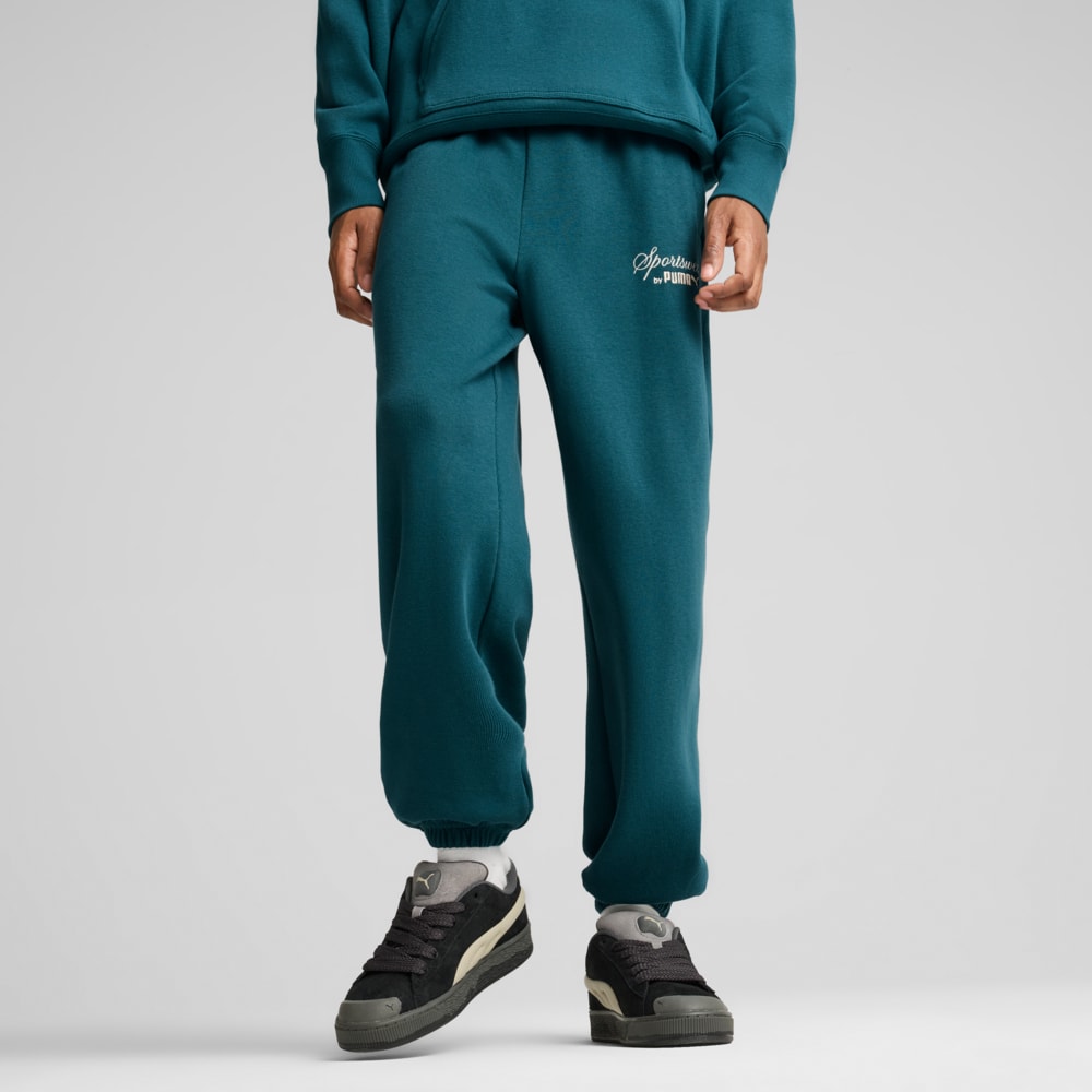 Green sweatpants mens discount
