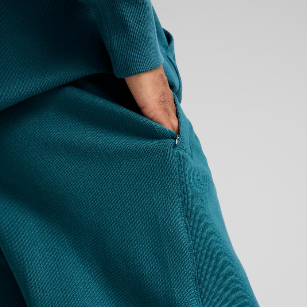 Изображение Puma Брюки CLASSICS+ Relaxed Sweatpants Men #2: Cold Green