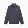 Изображение Puma Лонгслив CLASSICS Woven Relaxed Crew Men #6: Galactic Gray