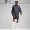 Изображение Puma Лонгслив CLASSICS Woven Relaxed Crew Men #3: Galactic Gray