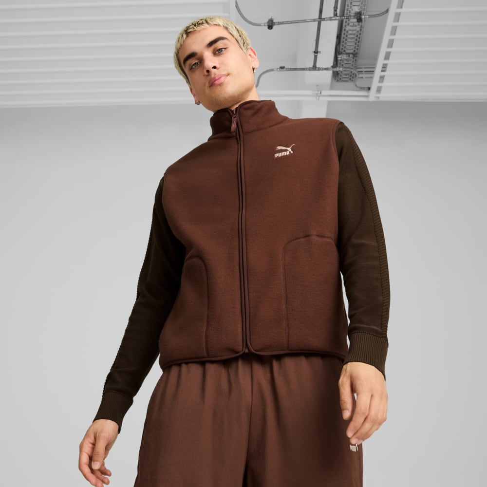 Изображение Puma Жилет CLASSICS Relaxed Vest Men #1: Espresso Brown