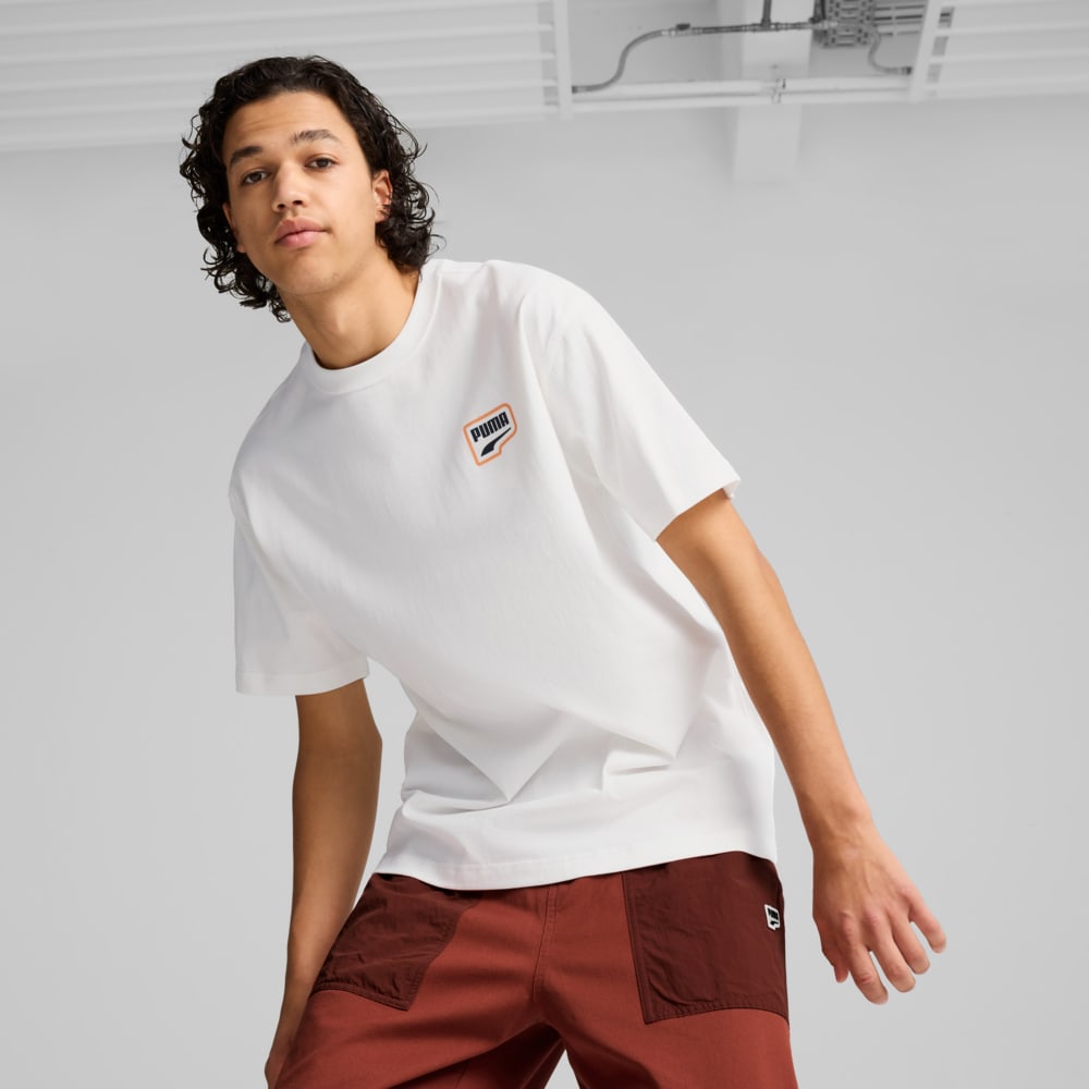 Imagen PUMA Polera DOWNTOWN Relaxed Graphic para hombre #1