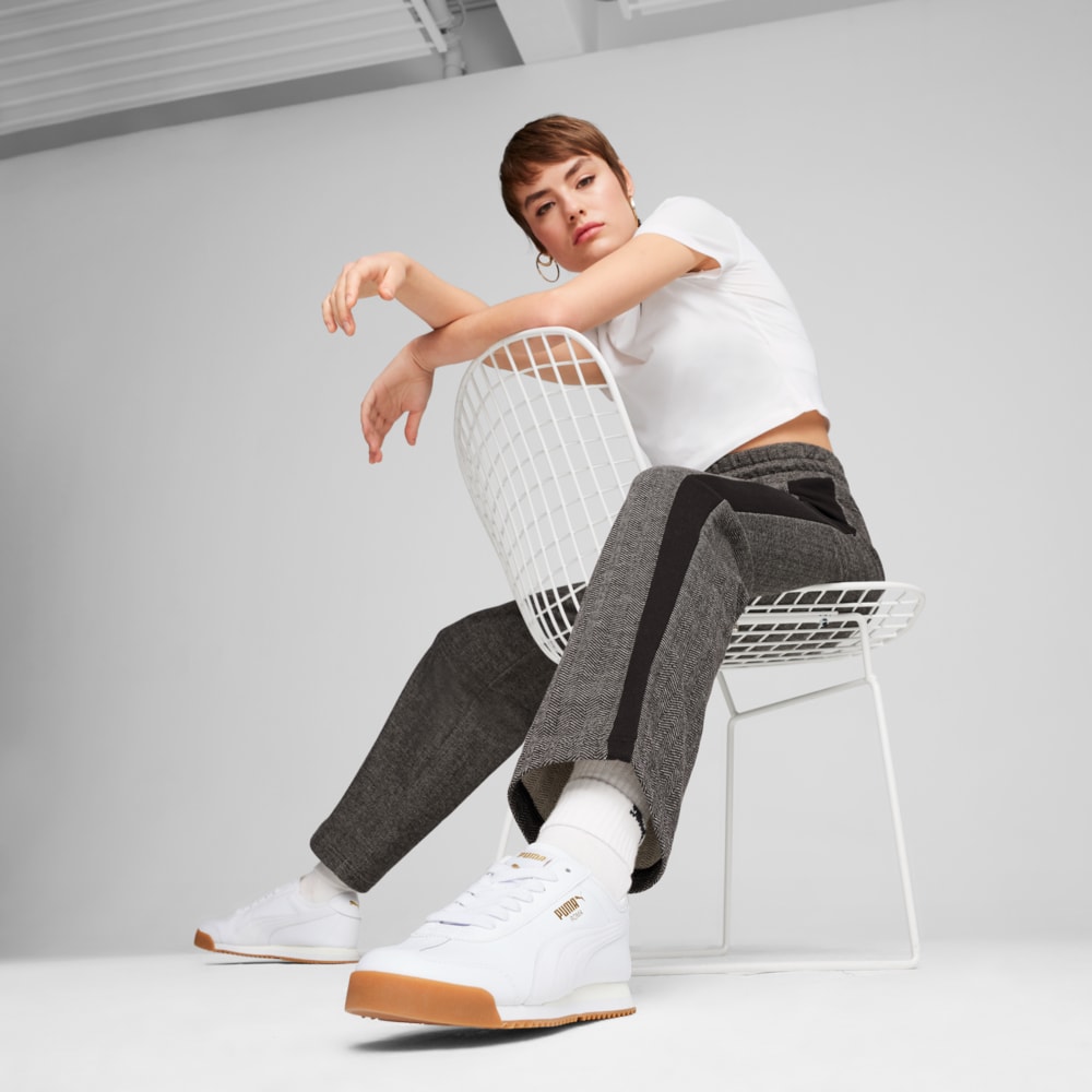 Pantalones Deportivos T7 de Cintura Alta para Mujer Negro Puma