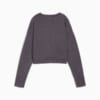 Изображение Puma Свитшот DARE TO Relaxed Washed Crew Women #7: Galactic Gray