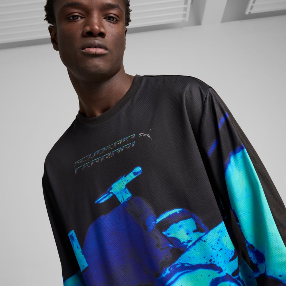 Imagen PUMA Polera Scuderia Ferrari Race Statement de manga larga para hombre #2