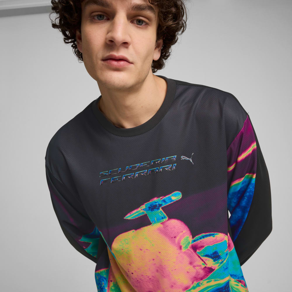 Imagen PUMA Polera Scuderia Ferrari Race Statement de manga larga para hombre #2
