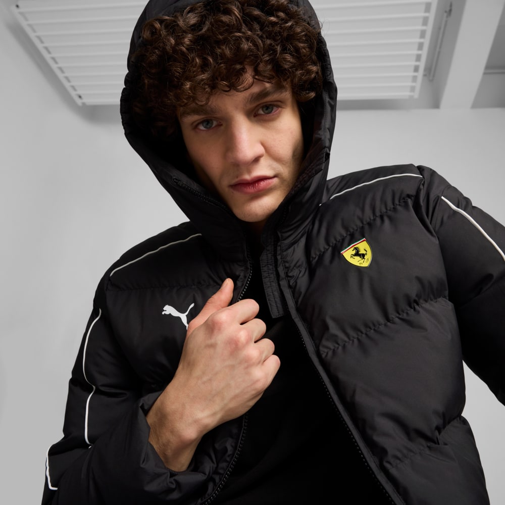 Изображение Puma Куртка Scuderia Ferrari Race MT7+ Ecolite Jacket Men #2: Puma Black