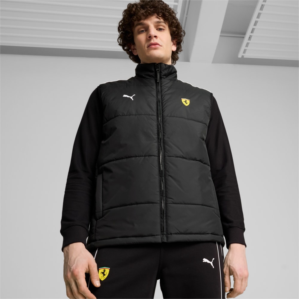 Изображение Puma Жилет Scuderia Ferrari Race MT7 Vest Men #1: Puma Black