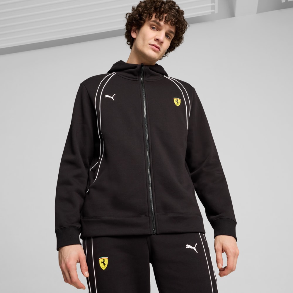 Зображення Puma Худі Scuderia Ferrari Race Hoodie Men #1: Puma Black